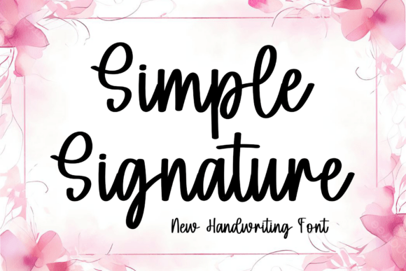 Download Simple Signature - Nature Collection