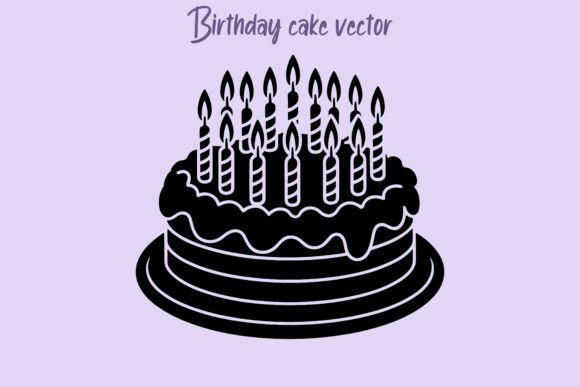 Download Minimalist Cake Silhouette Art - Minimal Collection